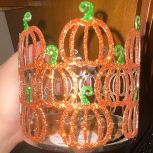 Bath & body works pumpkin candle holder
